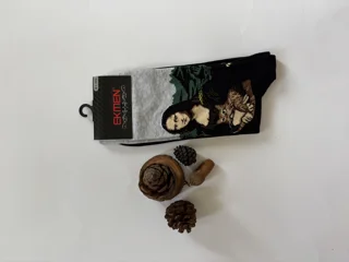 جوراب مردانه طرح مونالیزا